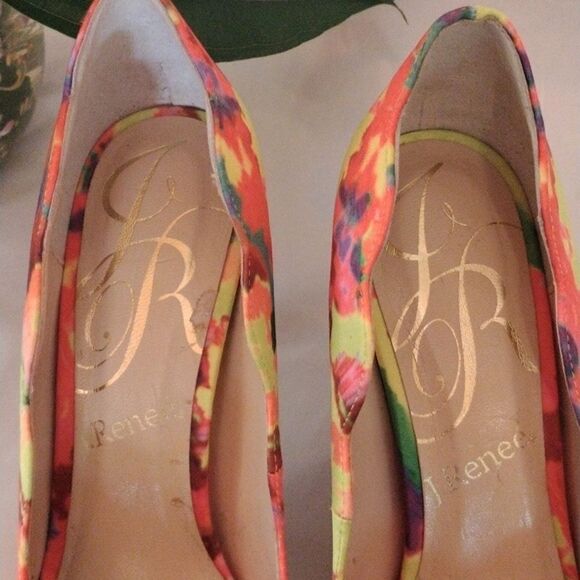 J. Renee Floral Heels - Picture 3 of 14